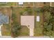 Bird's eye view of a house and its surrounding property at 4401 Boeing Ln, North Port, FL 34287