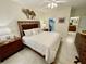 Spacious Primary bedroom with walk-in closet and ensuite bathroom at 4530 Turnberry Cir, North Port, FL 34288