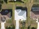 House and yard from above, showcasing the home's location at 4607 Sabrina Ter, North Port, FL 34286