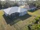 Bird's eye view of the home, showing its size and backyard at 4607 Sabrina Ter, North Port, FL 34286