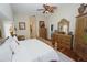 Serene Primary bedroom with hardwood floors and ample closet space at 506 Monaco Dr, Punta Gorda, FL 33950