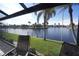 Peaceful view of the canal from the pool area at 506 Monaco Dr, Punta Gorda, FL 33950