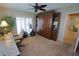 Bright and airy home office with plenty of natural light at 506 Monaco Dr, Punta Gorda, FL 33950