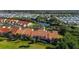 Aerial view showing property's location within a golf course community at 5089 San Rocco Ct, Punta Gorda, FL 33950