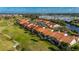 Aerial view highlighting the property's position in a desirable community at 5089 San Rocco Ct, Punta Gorda, FL 33950