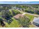 Aerial view of house and neighborhood, showcasing location at 6174 Alloway St, Englewood, FL 34224