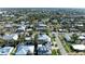 Aerial view of house and neighborhood at 668 W Olympia Ave, Punta Gorda, FL 33950