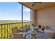 Relaxing balcony boasting scenic water views at 900 E Marion Ave # 1301, Punta Gorda, FL 33950