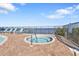 Relaxing hot tub overlooking the water at 900 E Marion Ave # 1301, Punta Gorda, FL 33950