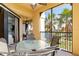 Enjoy dining alfresco on this screened lanai at 98 Vivante Blvd # 98317, Punta Gorda, FL 33950