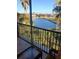 Enjoy breathtaking views of the water from this condo's balcony at 98 Vivante Blvd # 98317, Punta Gorda, FL 33950