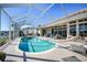 This beautiful pool and patio area is perfect for entertaining at 1023 San Mateo Dr, Punta Gorda, FL 33950