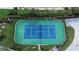 Well-maintained tennis and pickleball court at 10320 Lands End Cir # 47, Placida, FL 33946