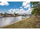 Scenic canal-front property with private dock and boat lift at 109 Peckham Se St, Port Charlotte, FL 33952