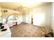 Bedroom with heart-shaped vanity and tile floors at 12143 & 12151 Dubarry Ave, Port Charlotte, FL 33981