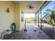 Spacious screened patio with paver floor, perfect for outdoor relaxation at 13204 Kakapo Ave, Port Charlotte, FL 33981