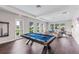 Game room featuring a pool table and comfortable seating at 1437 Powell Valley Dr, Port Charlotte, FL 33953