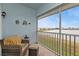 Serene screened balcony overlooking a lake at 1501 San Cristobal Ave # 1205, Punta Gorda, FL 33983