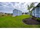 Well-maintained storage shed with ramp access at 15308 Acorn Cir, Port Charlotte, FL 33981