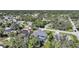 Aerial view of neighborhood highlighting the property at 21241 Winside Ave, Port Charlotte, FL 33952