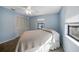 Bedroom with a queen-size bed and double closets at 21241 Winside Ave, Port Charlotte, FL 33952