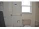 Under renovation, bathroom with toilet and shower at 2171 Bayou Rd, Punta Gorda, FL 33950