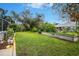 Spacious backyard with raised garden bed at 238 Woodingham Trl, Venice, FL 34292