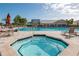 Relaxing hot tub located by the pool area at 24060 Buckingham Way, Punta Gorda, FL 33980