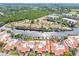 Aerial view of large waterfront community with many homes and boats at 25188 Marion Ave # 1011, Punta Gorda, FL 33950