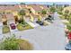 Aerial view of townhouses with parking and landscaping at 25188 Marion Ave # 1011, Punta Gorda, FL 33950