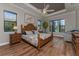 Spacious main bedroom with large windows and wood flooring at 2730 Rio Ct, Punta Gorda, FL 33950