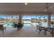 Relaxing pool and patio area with canal views at 2856 Deborah Dr, Punta Gorda, FL 33950