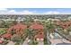 Aerial view of community, showcasing buildings and pool at 3500 Mondovi Ct # 212, Punta Gorda, FL 33950