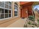 Exterior view of condo building showcasing a walkway to the condo entrance at 3500 Mondovi Ct # 212, Punta Gorda, FL 33950