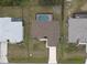 Bird's eye view of the house and surrounding area at 4557 Sabrina Ter, North Port, FL 34286