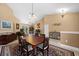 Formal dining room with a wood table and seating at 5208 Griggs Ave, North Port, FL 34291