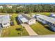 Aerial view of a single-wide home and surrounding area at 5298 Palena Blvd, North Port, FL 34287