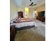 Spacious Primary bedroom with king-size bed and ample built-in storage at 699 Monaco Dr, Punta Gorda, FL 33950