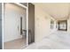 Condo entry with screen door and tile floor at 101 N. Marion Court # 222, Punta Gorda, FL 33950