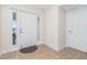 Condo entry with tile floor and interior door at 101 N. Marion Court # 222, Punta Gorda, FL 33950