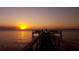 Couple fishing at sunset on community pier at 101 N. Marion Court # 222, Punta Gorda, FL 33950