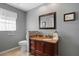 Updated bathroom with granite vanity and tiled floor at 1131 Via Tripoli, Punta Gorda, FL 33950