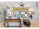 Bright and airy living room with large windows and canal view at 1131 Via Tripoli, Punta Gorda, FL 33950