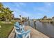 Peaceful waterfront view from a private dock at 1220 Spanish Cay Ln, Punta Gorda, FL 33950