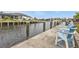 Relaxing waterfront dock with seating at 1220 Spanish Cay Ln, Punta Gorda, FL 33950