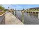 Enjoy waterfront living on this private dock at 1220 Spanish Cay Ln, Punta Gorda, FL 33950