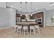 Gourmet kitchen with large island and stainless steel appliances at 1220 Spanish Cay Ln, Punta Gorda, FL 33950