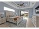 Large main bedroom with water views and ample closet space at 1220 Spanish Cay Ln, Punta Gorda, FL 33950