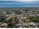 Aerial view of residential neighborhood, showcasing homes and landscape at 1236 Fleetwood Nw Dr, Port Charlotte, FL 33948