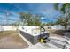 Swim spa in backyard with sandy beach area at 1236 Fleetwood Nw Dr, Port Charlotte, FL 33948